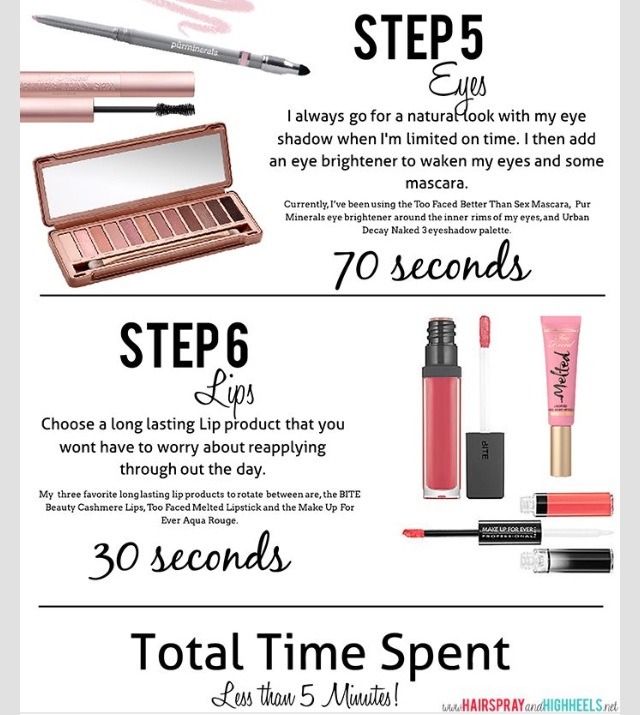 5 Minute Makeup