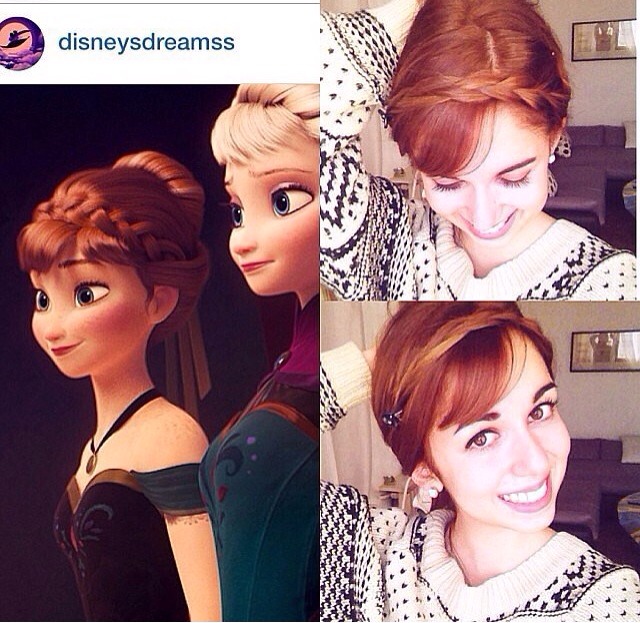 Frozen Inspired Hairstyles