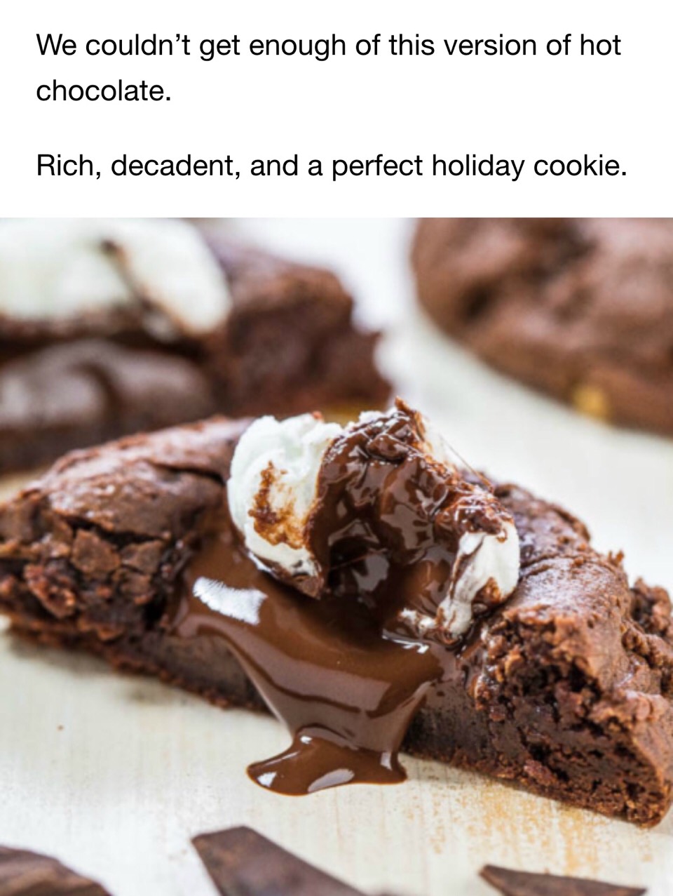 Hot Chocolate Cookies! Unbelievably Tasty!😊😍😀