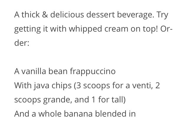 💟❕35 Secret Starbucks Drink You Didn't Know You Could Order❕💟