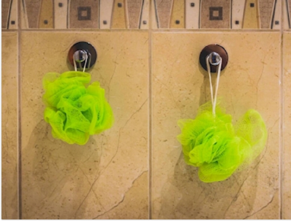 4. Leaving your loofah behind.

There's no more inviting place for bacteria than a warm, wet environment — just like the shower-fresh loofah that just rubbed the bacteria off your body. After your shower, wring it out and hang it up in a dry spot.