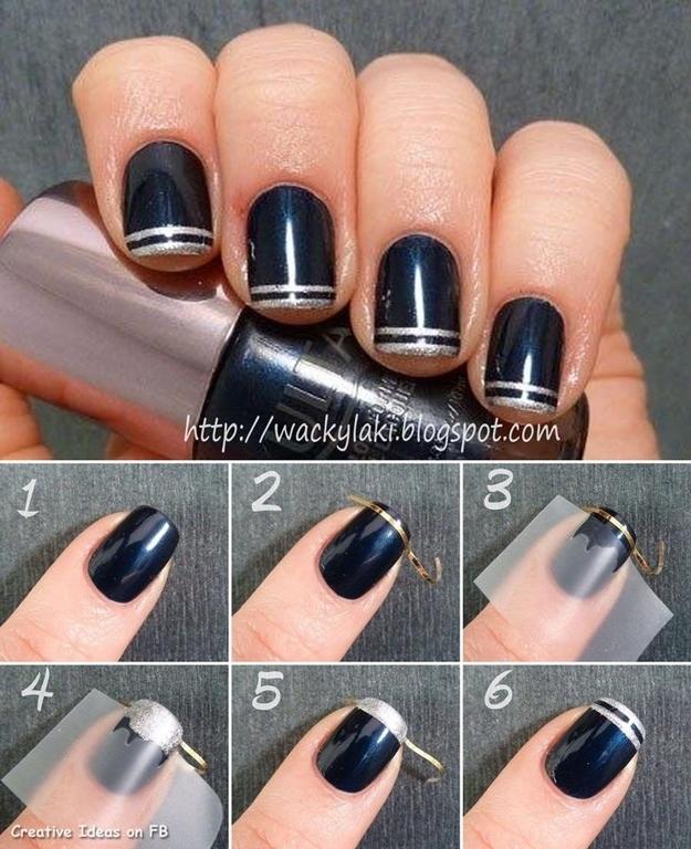 Contd (4). See? You can use it right on the nail as decoration as well.