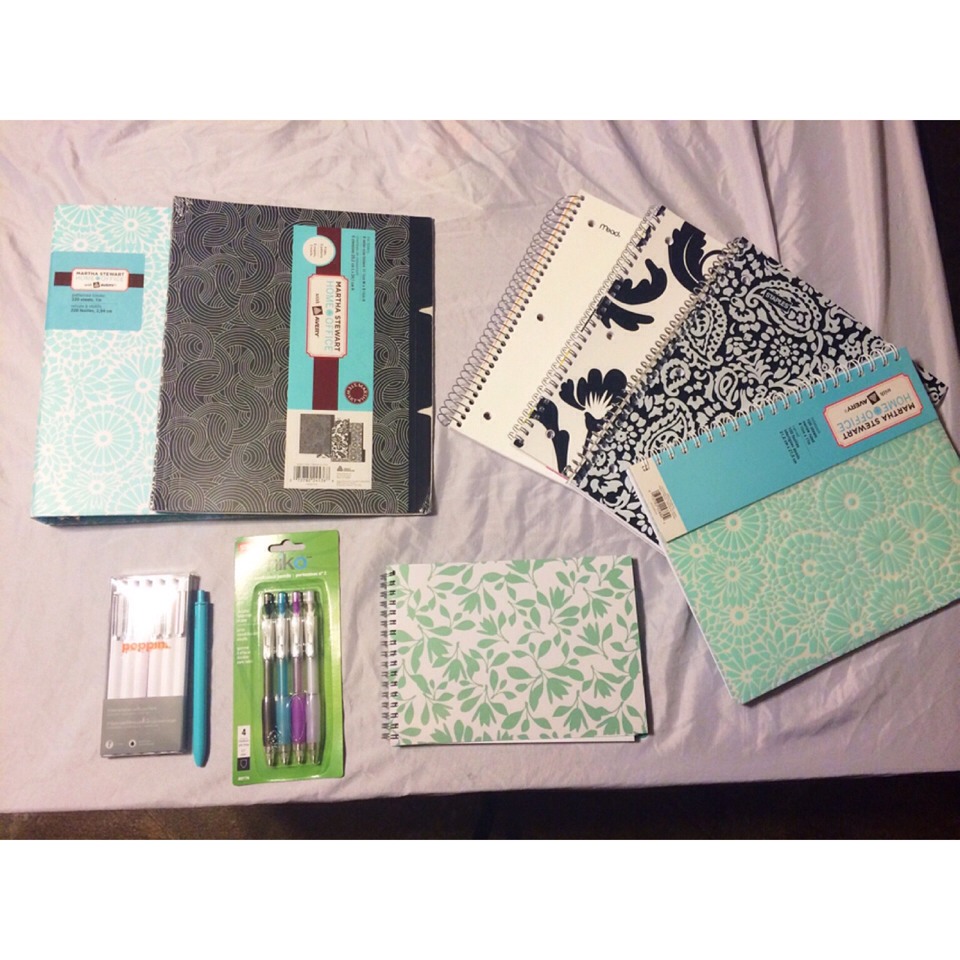 Stay organized! Keep individual folders/binders for each class. Keep your pencils, pens, erasers, etc in a pencil case I stead of just throwing them in your bookbag.