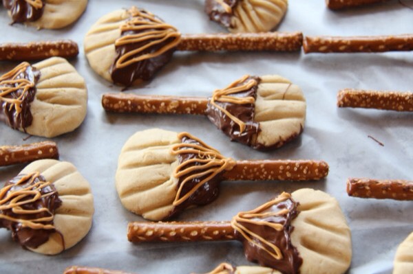 Halloween Fun Witches Broom Stick Cookies