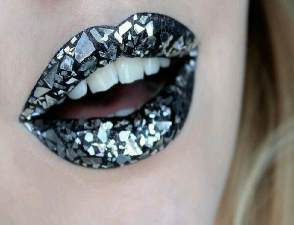 💎❄DIY bling lips tutorial and inspiration❄💎