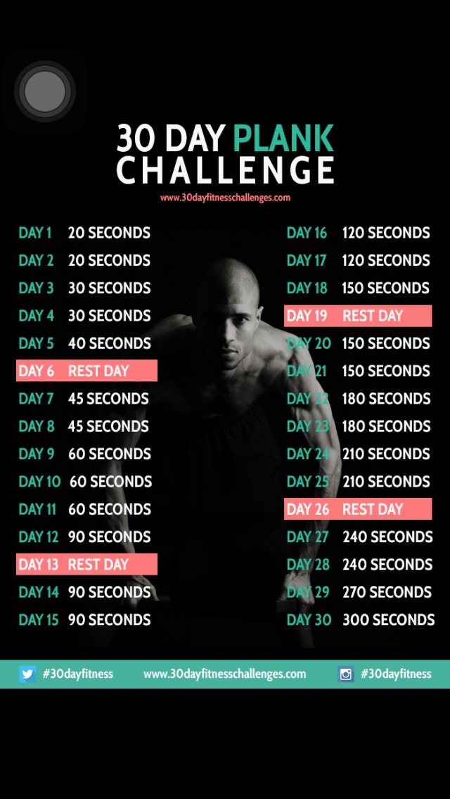 30 Day Challenge Workouts