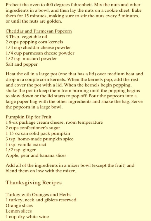 FALL FOOD AND DRINK RECIPES 🍂🍂