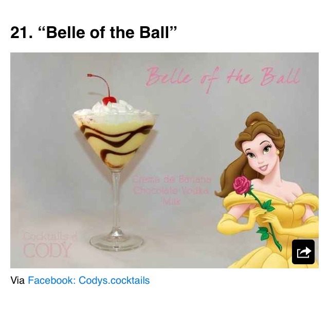 Disney Inspired Cocktails Pt.2