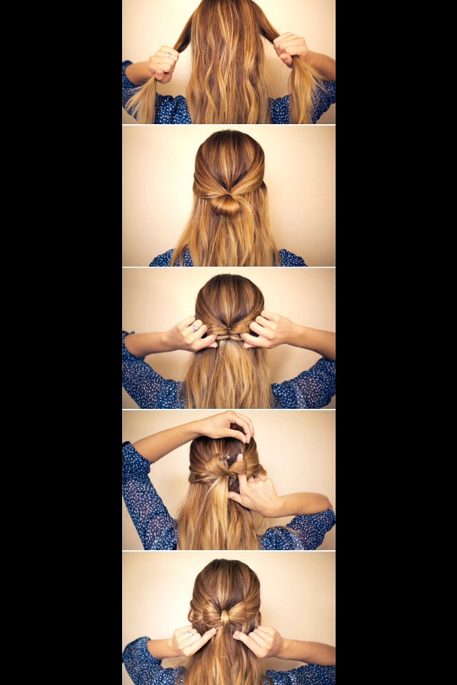 Step For Step Simple Hair Bow 🎀