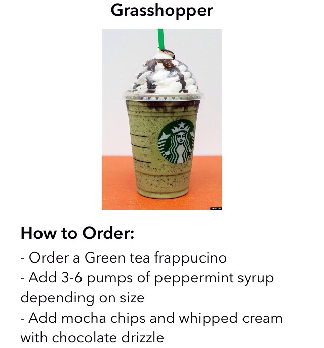 Starbucks Secret Frappes! 👈🏼