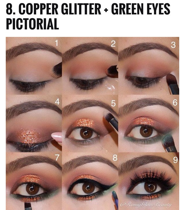 10 Eye Makeup Looks For Brown Eyes #GreenGoddess
