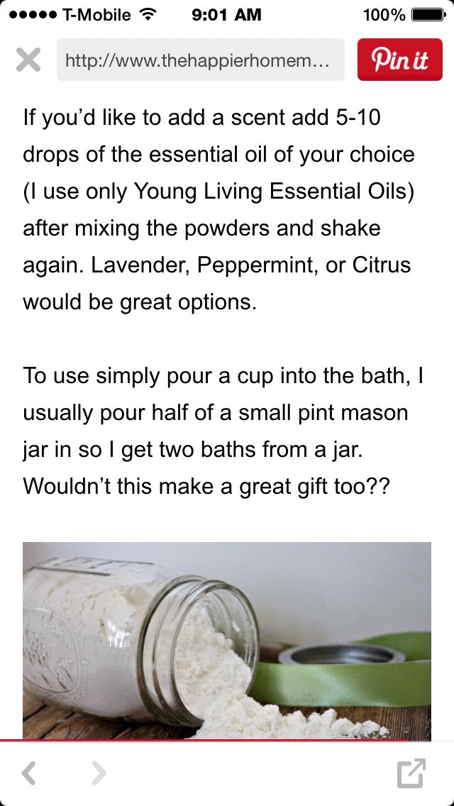 💋️️Homemade Milk Bath Recipe💋