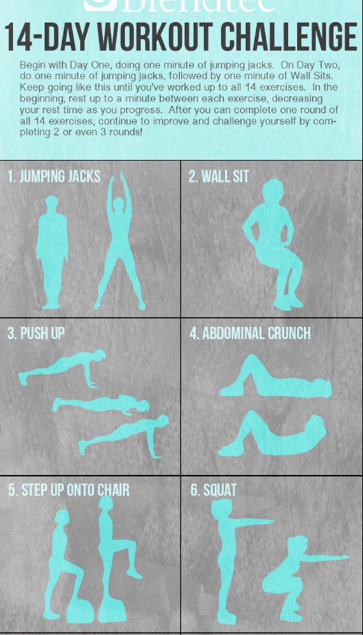 14 Day Workout Challenge!