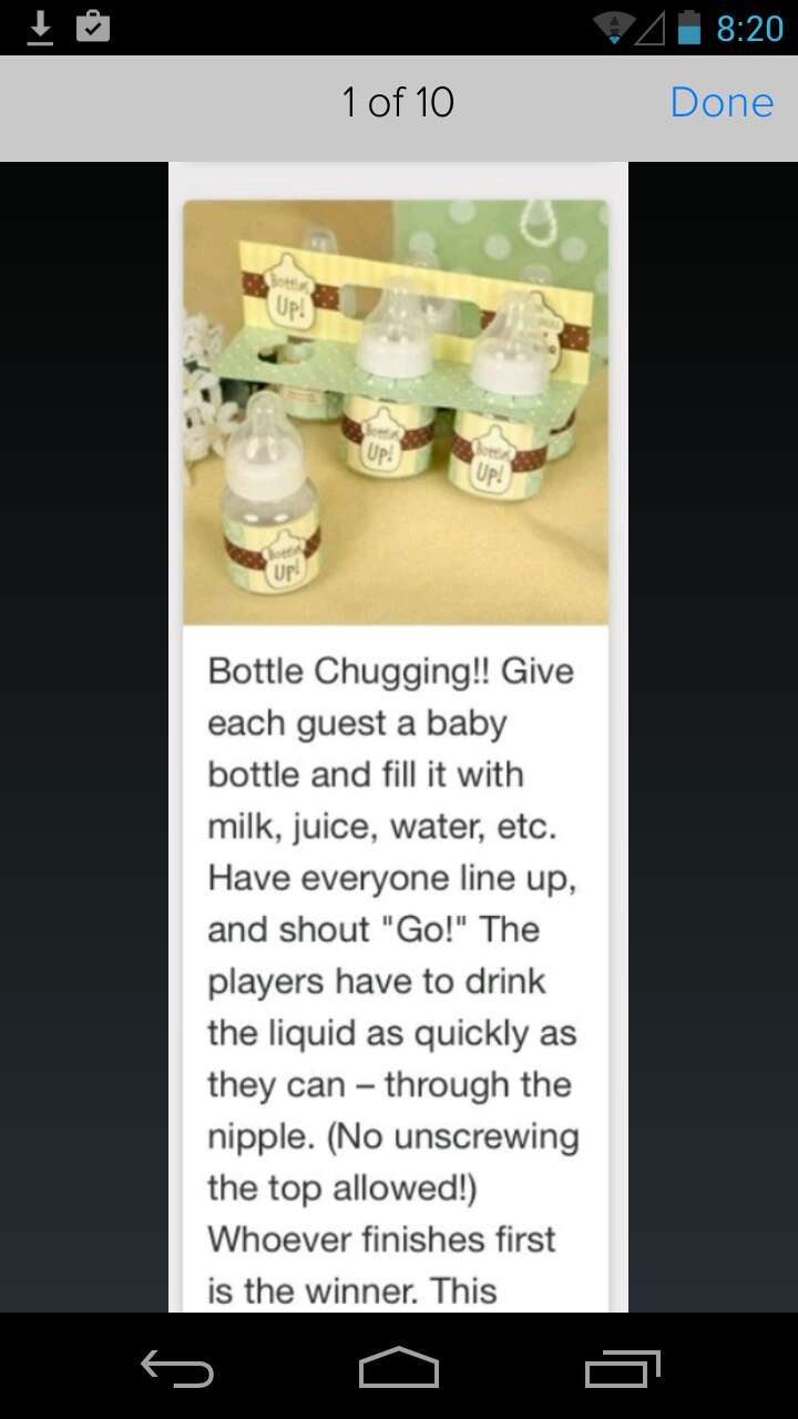 cute baby shower ideas 