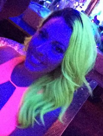 Glow-In-The-Dark Hair/ Blacklight Hair Trend