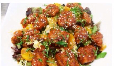 ✨Crispy Teriyaki Chicken Salad✨
