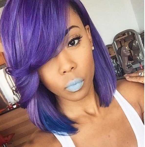 Dyed Hair on Dark Skin Girls / Colored Hair on Darker Skin