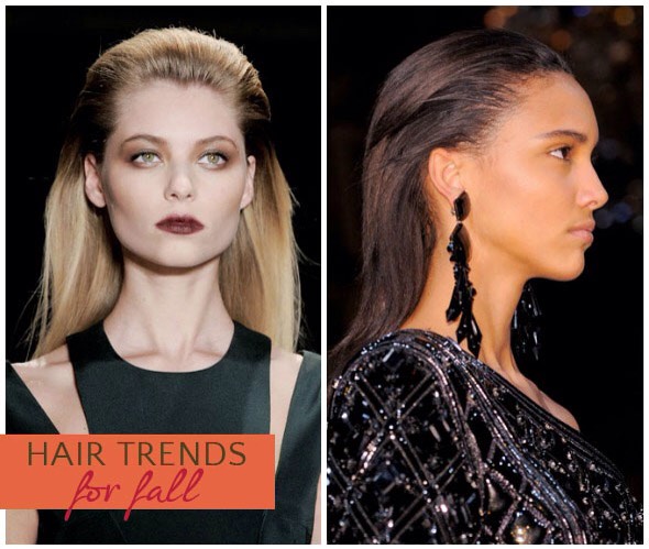 8. Slicked back
Use products like dry wax and hairspray to sweep your hair off your face and keep there for a modern, sleek and glamorous fashion statement.
