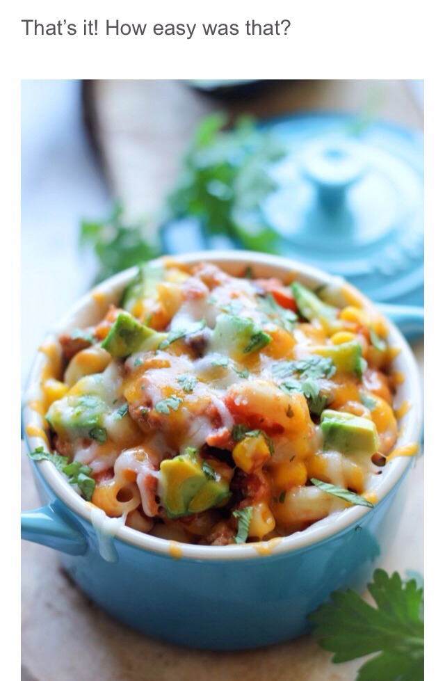 One Pot Mexican Skillet Pasta π