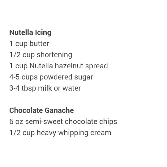 Nutella Chocolate Cake