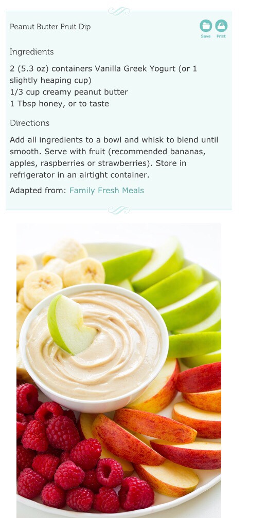 Peanut Butter Fruit Dip!!