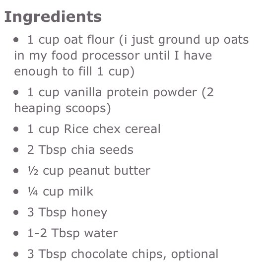 No-Bake Protein Bars