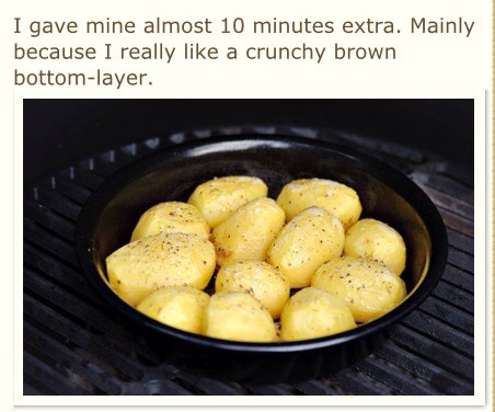 Potatoes Baked In Chicken Broth, Garlic And Butter