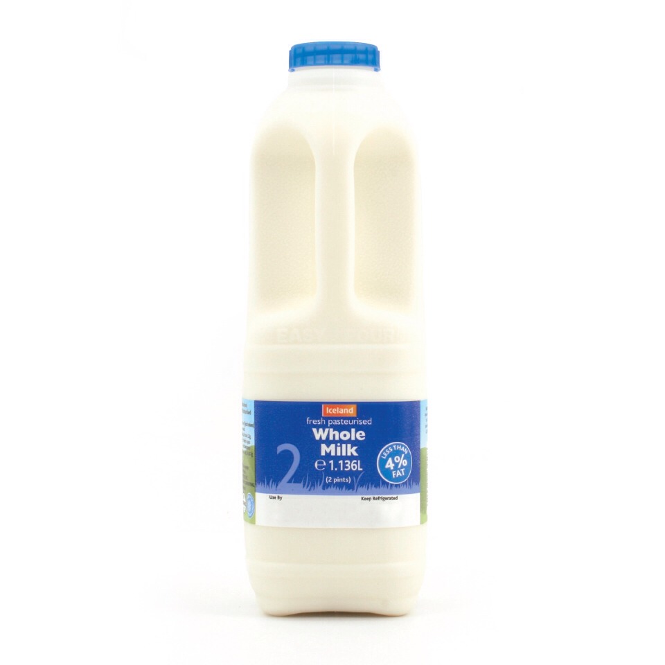 Whole milk 
