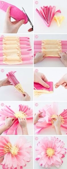 Crepe Paper Flowers:) 