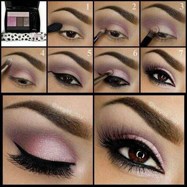 Pink Eyeshadow Tutorials👛