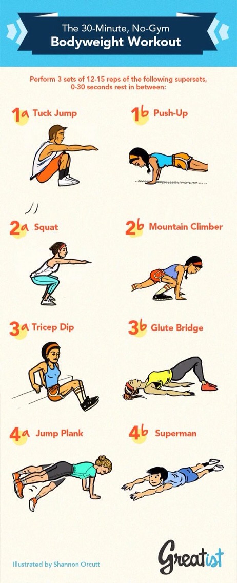30 Min Total Body Workouts