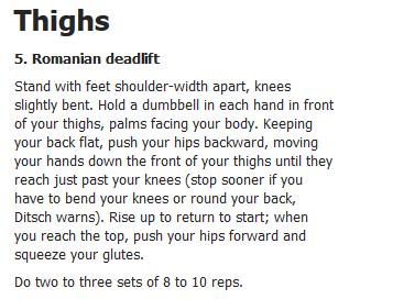 5 Best Moves For Trouble Stubborn Spot - THIGHS # PART 2
