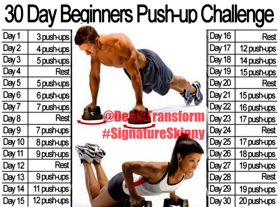 30 Day Fitness Challenges