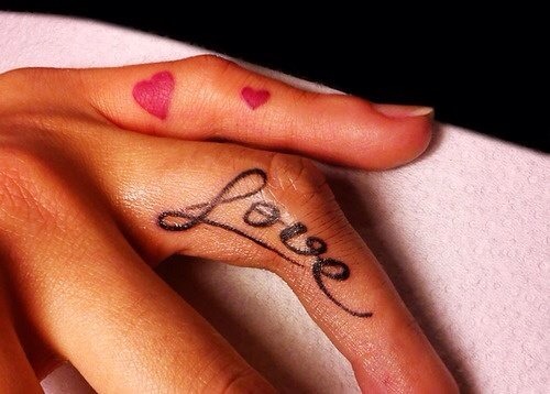 Finger Tattoos