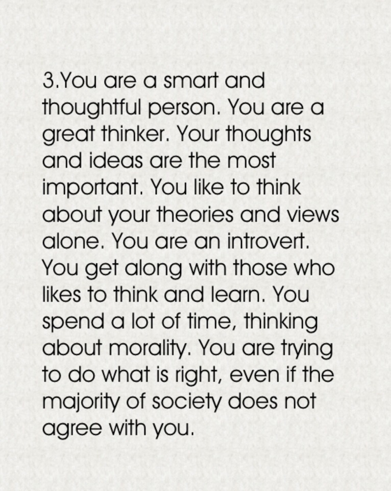 Personality Test (omg It Works So Well)