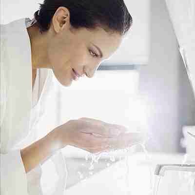 splash your eyes with cold water as soon as I get up—it reduces eye-swelling right away!