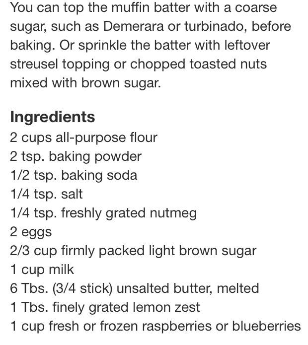 Raspberry Lemon Muffin🍋