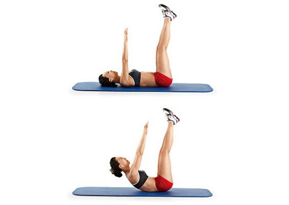 15 toe touches
