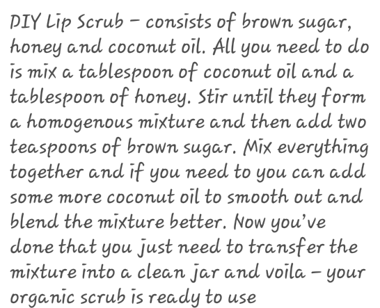 DIY Coconut Honey Lip Scrub!