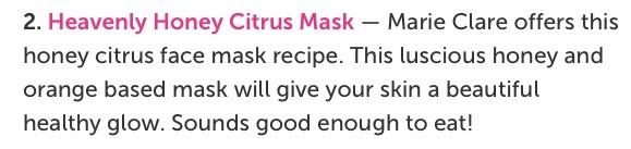 HOMEMADE face Mask Recipes 