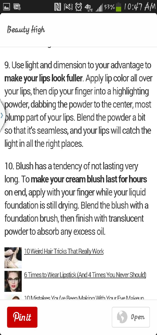 10 Weird Makeup Tricks That Really Work!