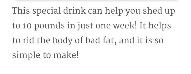 How To Naturally Lose Up To 10 Pounds Of Body Fat In One Week!