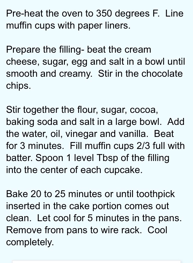 ✨ Chocolate Cream Cheese Cupcakes✨😋