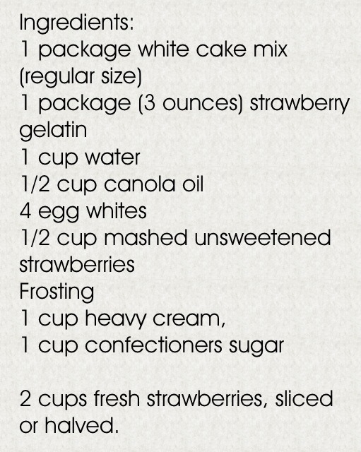 How To Make Simply Delicious Strawberry Cake 
