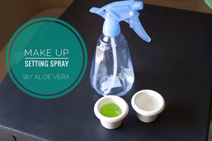 DIY | 5 ALL-NATURAL MAKE UP SETTING SPRAYS! 