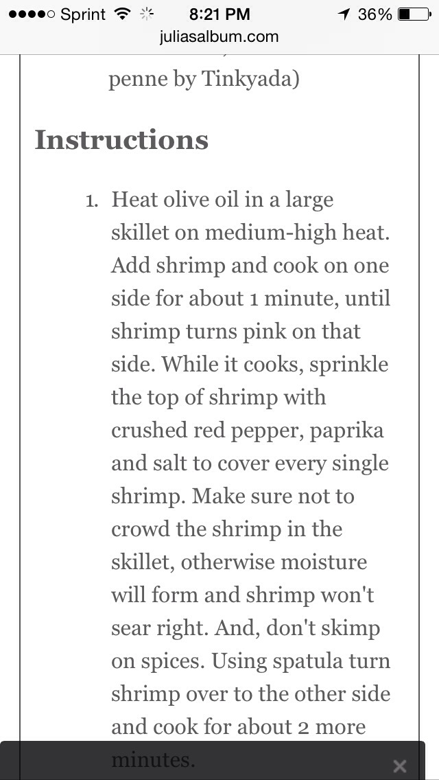 Awesome Spicy Shrimp Pasta in Garlic Tomato Cream Sauce