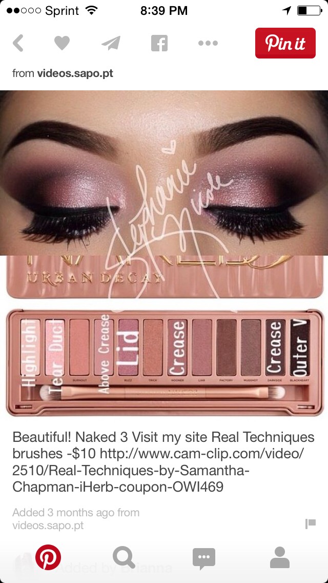 Beautiful Pinterest Eye Shadow Ideas!