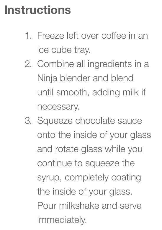 Bailey's Mocha Milkshake. Please Like!