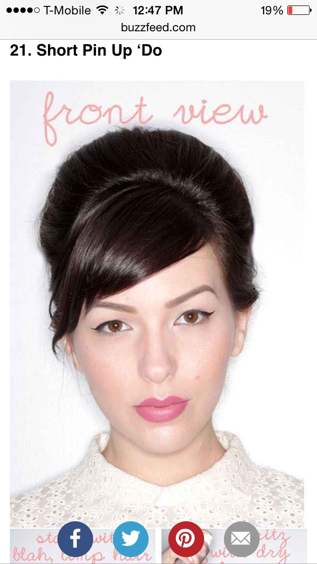 Cute & Quick Hairstyle 😋