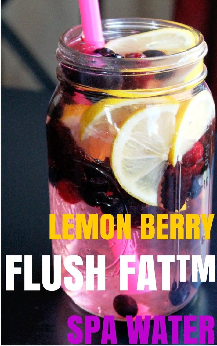 Amazing Lemon Berry Detox Water